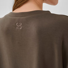 Load image into Gallery viewer, My Essential Wardrobe Helle EMB Boxy Tee