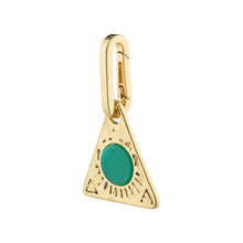 Load image into Gallery viewer, Pilgrim CHARM Triangle Pendant
