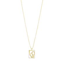 Load image into Gallery viewer, Pilgrim LOVE TAG Necklace