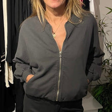 Load image into Gallery viewer, Suzy D Mabel Zip Sweat Jacket