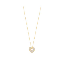 Load image into Gallery viewer, Pilgrim Dune Heart Necklace