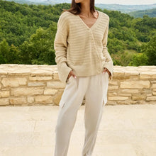 Load image into Gallery viewer, YAYA 01-301254-604 Cargo Trousers with Straight Legs and Pleats