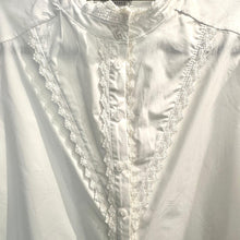 Load image into Gallery viewer, Suzy D SOFIA Lace Trim Detail Shirt