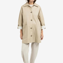 Load image into Gallery viewer, YAYA 02-001069-602 Oversized Cotton Jacket with Buttons and Patch Pockets