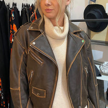 Load image into Gallery viewer, My Essential Wardrobe GILO Leather Jacket
