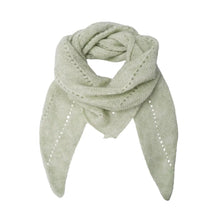Load image into Gallery viewer, Black Colour Dell Knitted Mini Scarf