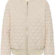 Load image into Gallery viewer, Cream BURENNA Quilt Jacket
