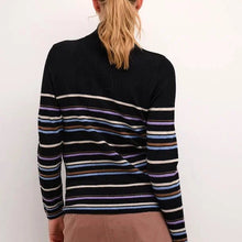 Load image into Gallery viewer, Cream DELA High Neck Pullover
