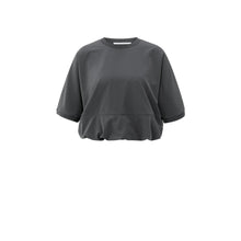 Load image into Gallery viewer, YAYA 01-701318-508 Short Sleeve Top with Balloon Hem