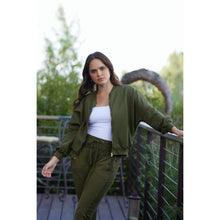 Load image into Gallery viewer, Suzy D Mabel Zip Sweat Jacket