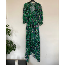 Load image into Gallery viewer, Suzy D KEIRA Print V Neck Maxi Dress
