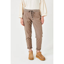 Load image into Gallery viewer, Suzy D Becca Diagonal Button Joggers