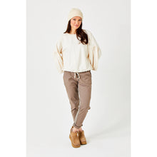 Load image into Gallery viewer, Suzy D Becca Diagonal Button Joggers