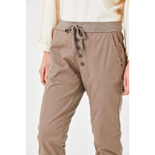 Load image into Gallery viewer, Suzy D Becca Diagonal Button Joggers