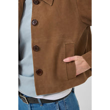 Load image into Gallery viewer, My Essential Wardrobe PETRA Suede Jacket
