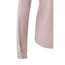 Load image into Gallery viewer, YAYA 01-209109-510 Jersey Blouse in Melange Fabric with V Neck and Buttons