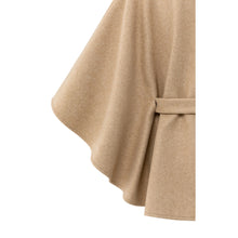 Load image into Gallery viewer, YAYA 03-521004-510 Soft Woven Poncho with Collar and Belt