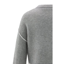 Load image into Gallery viewer, YAYA 01-000519-510 Knitted Sweater with Contrasting Lines