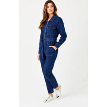 Load image into Gallery viewer, Suzy D Zak denim Jumpsuit