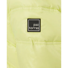 Load image into Gallery viewer, Paz Torres Short down Jacket with Zip and Hood