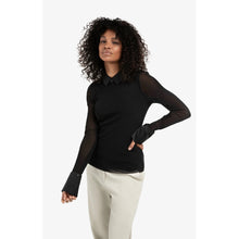 Load image into Gallery viewer, YAYA 709346-511 Mesh Sleeve Top