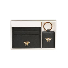 Load image into Gallery viewer, Alice Wheeler Bow Card Holder & Key Ring Gift Set