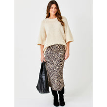 Load image into Gallery viewer, Suzy D Gene Leopard Print Skirt