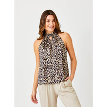 Load image into Gallery viewer, Suzy D Goldina Leopard Top