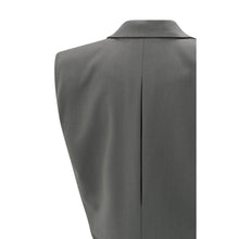 Load image into Gallery viewer, YAYA Sleeveless Short Blazer with Double Layer Effect