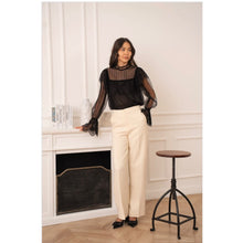 Load image into Gallery viewer, On Trend Lace Scalloped Lace Blouse
