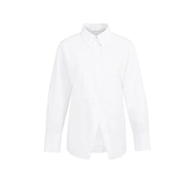 Load image into Gallery viewer, YAYA 01-201199-601 A-Line Poplin Blouse with Front Slit Detail