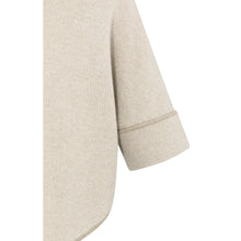 Load image into Gallery viewer, YAYA 01-010141-601 Chunky Knit Poncho Cardigan with Rounded Hem