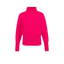 Load image into Gallery viewer, YAYA 01-000549-601 Knitted High Neck Sweater with Button Details