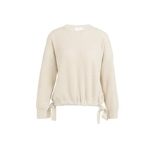 Load image into Gallery viewer, YAYA 01-000555-602 Knitted Sweater with Tie Details at the Hem