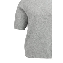 Load image into Gallery viewer, YAYA 01-000458-602 Soft Sweater with Short Sleeves and Round Neckline
