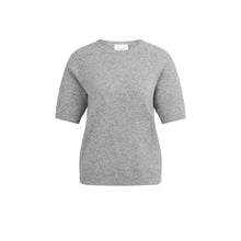 Load image into Gallery viewer, YAYA 01-000458-602 Soft Sweater with Short Sleeves and Round Neckline