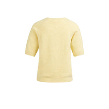 Load image into Gallery viewer, YAYA 01-000458-602 Soft Sweater with Short Sleeves and Round Neckline