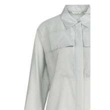 Load image into Gallery viewer, YAYA 01-201201-602 Sheer Blouse with Chest Pockets