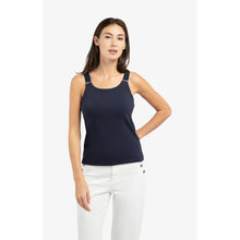 Load image into Gallery viewer, YAYA 729050-603 Ribbed Singlet With Ring Details