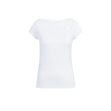 Load image into Gallery viewer, YAYA 709354-603 Ribbed Boatneck Top