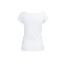 Load image into Gallery viewer, YAYA 709354-603 Ribbed Boatneck Top