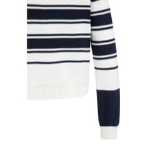 Load image into Gallery viewer, YAYA 01-000576-603 Knitted Sweater with Stripes and Long Sleeves