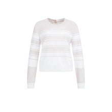 Load image into Gallery viewer, YAYA 01-000576-603 Knitted Sweater with Stripes and Long Sleeves