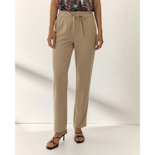 Load image into Gallery viewer, Paz Torras Straight Leg Trousers with Elasticated Waist