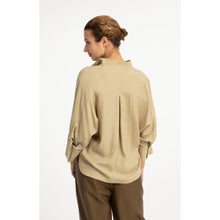 Load image into Gallery viewer, YAYA 01-701410-608 Soft Oversized Blouse with Polo Collar