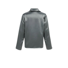 Load image into Gallery viewer, 01-701425-610 Satin blouse with collar