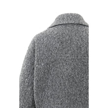 Load image into Gallery viewer, YAYA 02-001064-508 Short Bouclé Jacket with Zip & Stand Up Collar