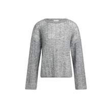 Load image into Gallery viewer, YAYA 01-000628-609 Oversized Cable Sweater with Boat Neckline