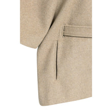 Load image into Gallery viewer, YAYA 02-001090-610 Poncho Jacket with Rib Collar and Belt