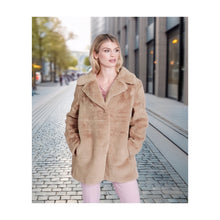 Load image into Gallery viewer, Pia Rossini Kennedy Faux Fur Coat